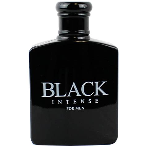 black intense for men cologne.